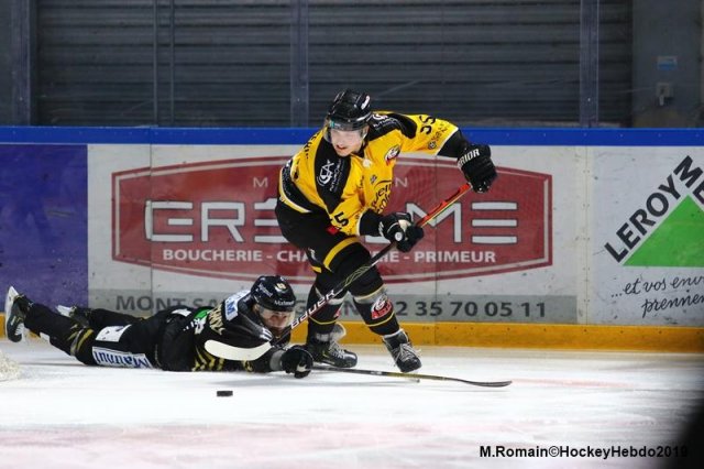Photo hockey match Rouen - Nice le 30/12/2019