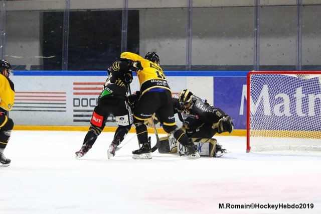 Photo hockey match Rouen - Nice le 30/12/2019