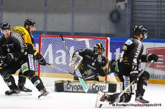 Photo hockey match Rouen - Nice le 30/12/2019