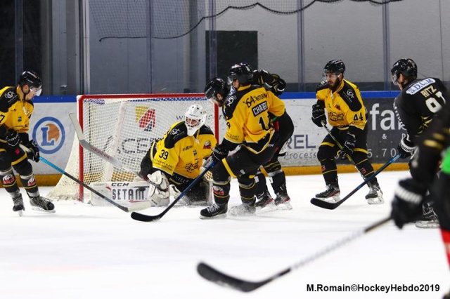 Photo hockey match Rouen - Nice le 30/12/2019
