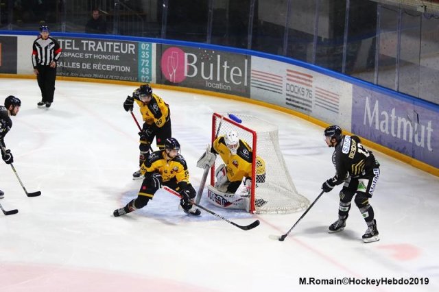 Photo hockey match Rouen - Nice le 30/12/2019