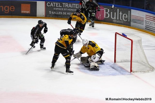 Photo hockey match Rouen - Nice le 30/12/2019