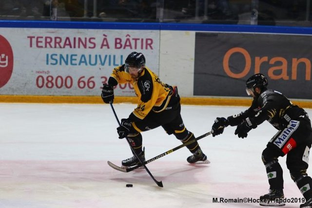 Photo hockey match Rouen - Nice le 30/12/2019