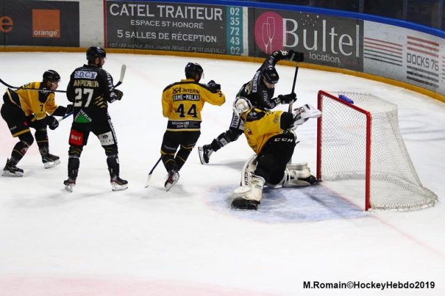 Photo hockey match Rouen - Nice le 30/12/2019
