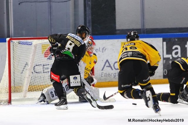 Photo hockey match Rouen - Nice le 30/12/2019