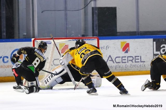 Photo hockey match Rouen - Nice le 30/12/2019