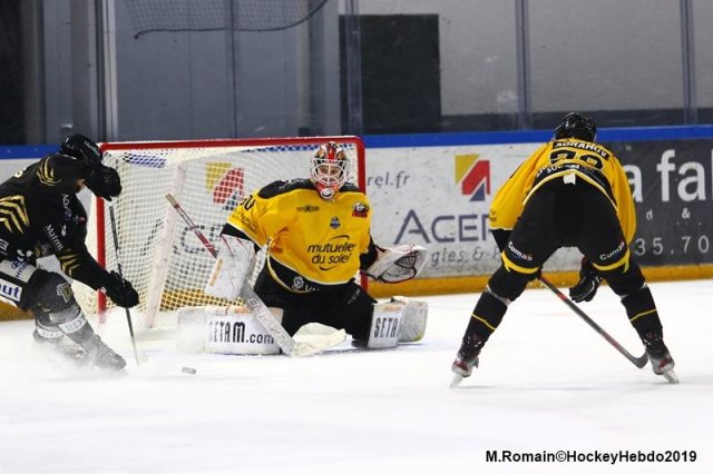 Photo hockey match Rouen - Nice le 30/12/2019