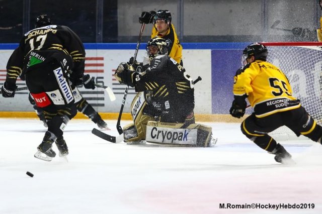 Photo hockey match Rouen - Nice le 30/12/2019
