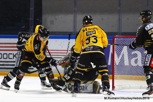 Photo hockey match Rouen - Nice le 30/12/2019