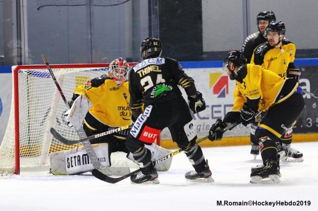 Photo hockey match Rouen - Nice le 30/12/2019