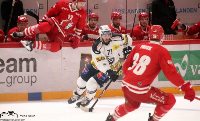 Photo hockey match Lausanne - Ambrì-Piotta le 02/01/2020