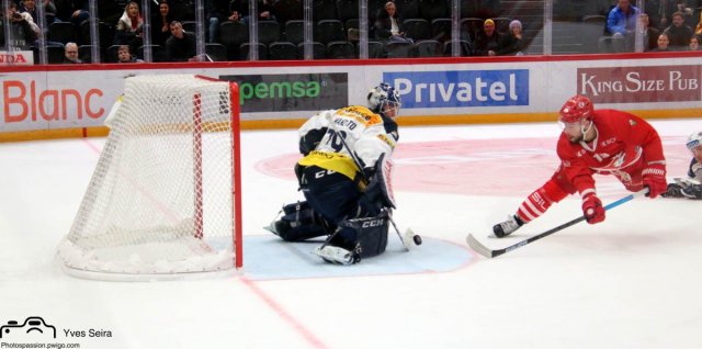 Photo hockey match Lausanne - Ambrì-Piotta le 02/01/2020