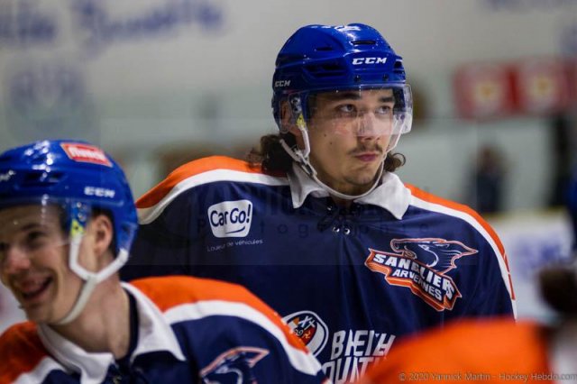 Photo hockey match Clermont-Ferrand - Caen  le 04/01/2020