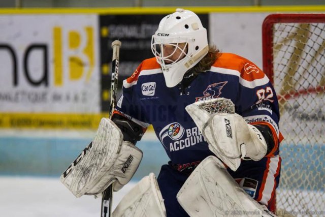 Photo hockey match Clermont-Ferrand - Caen  le 04/01/2020