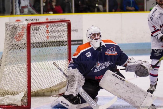 Photo hockey match Clermont-Ferrand - Caen  le 04/01/2020