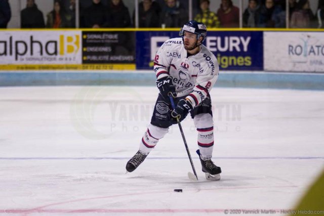 Photo hockey match Clermont-Ferrand - Caen  le 04/01/2020