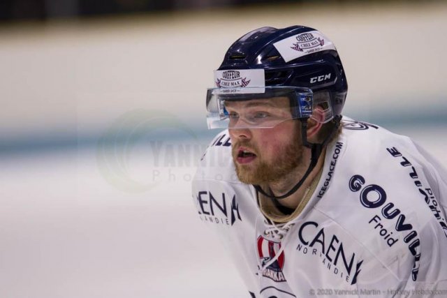 Photo hockey match Clermont-Ferrand - Caen  le 04/01/2020