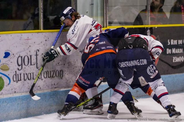 Photo hockey match Clermont-Ferrand - Caen  le 04/01/2020