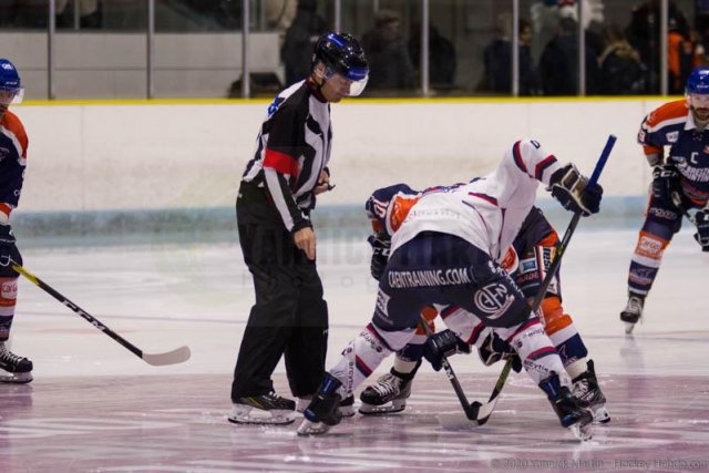 Photo hockey match Clermont-Ferrand - Caen  le 04/01/2020