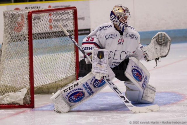 Photo hockey match Clermont-Ferrand - Caen  le 04/01/2020