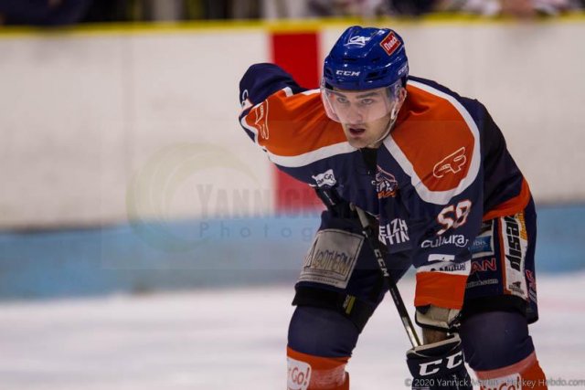 Photo hockey match Clermont-Ferrand - Caen  le 04/01/2020