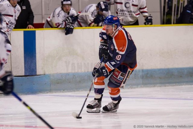 Photo hockey match Clermont-Ferrand - Caen  le 04/01/2020