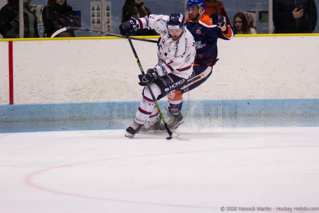 Photo hockey match Clermont-Ferrand - Caen  le 04/01/2020