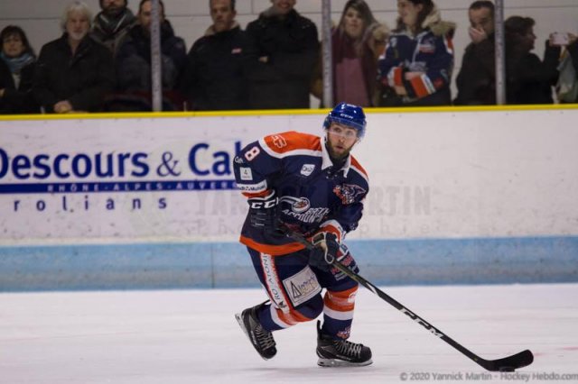Photo hockey match Clermont-Ferrand - Caen  le 04/01/2020