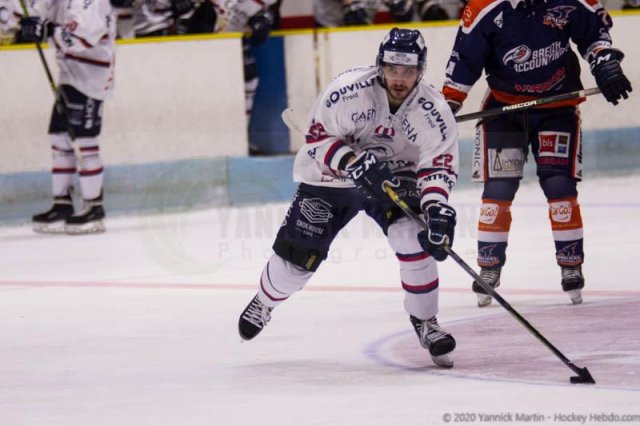Photo hockey match Clermont-Ferrand - Caen  le 04/01/2020