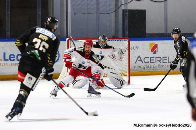 Photo hockey match Rouen - Anglet le 05/01/2020