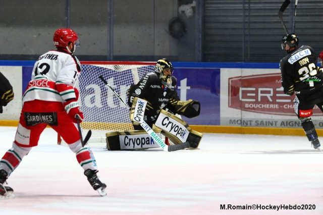 Photo hockey match Rouen - Anglet le 05/01/2020