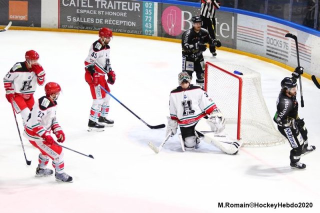Photo hockey match Rouen - Anglet le 05/01/2020