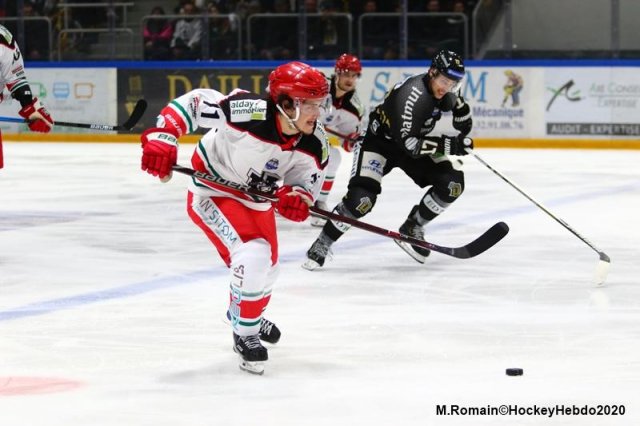 Photo hockey match Rouen - Anglet le 05/01/2020
