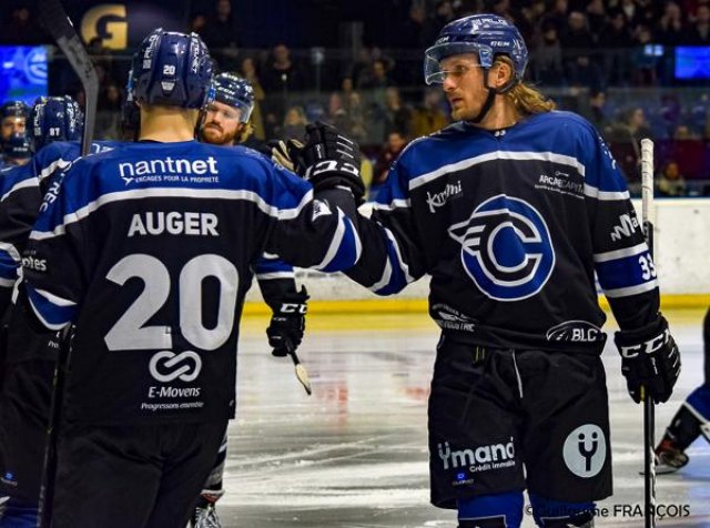 Photo hockey match Nantes - Tours  le 04/01/2020