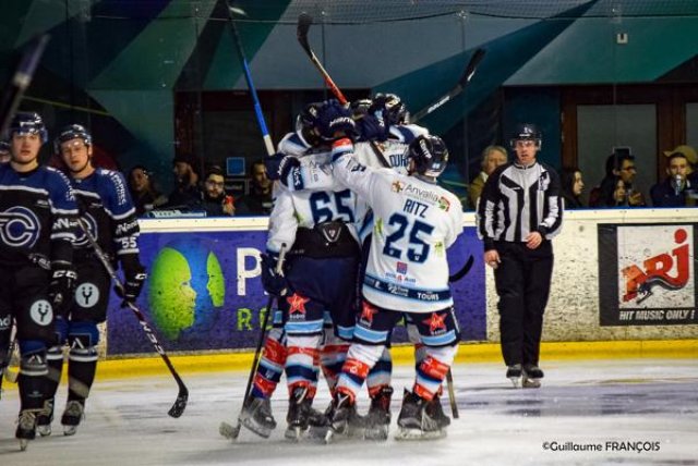 Photo hockey match Nantes - Tours  le 04/01/2020