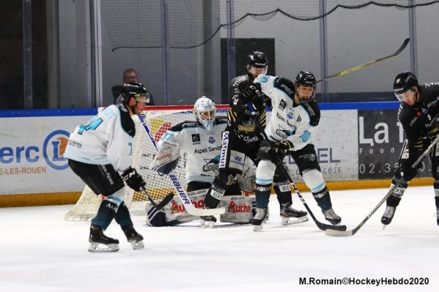 Photo hockey match Rouen - Gap  le 10/01/2020