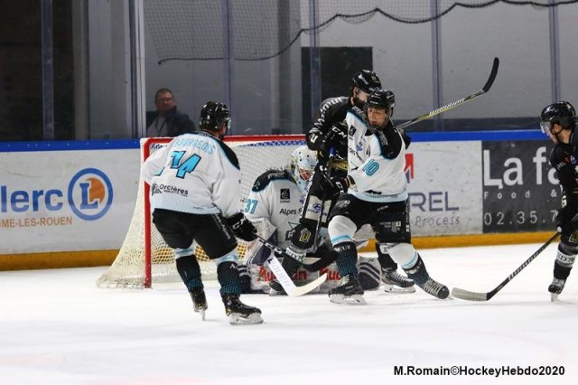 Photo hockey match Rouen - Gap  le 10/01/2020