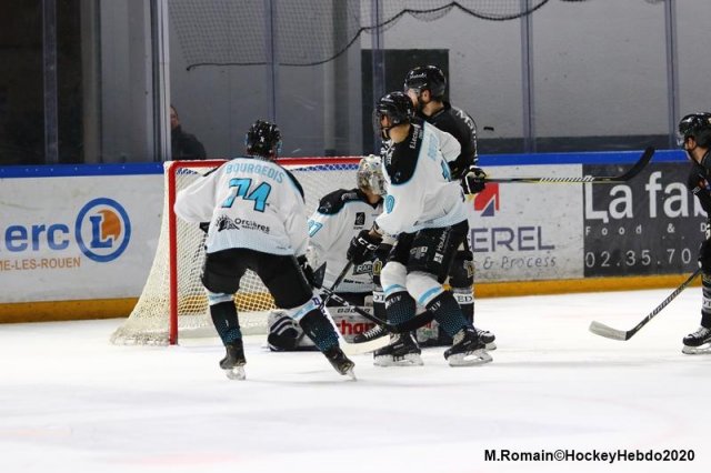 Photo hockey match Rouen - Gap  le 10/01/2020