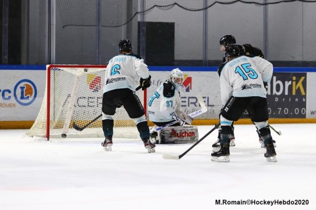 Photo hockey match Rouen - Gap  le 10/01/2020