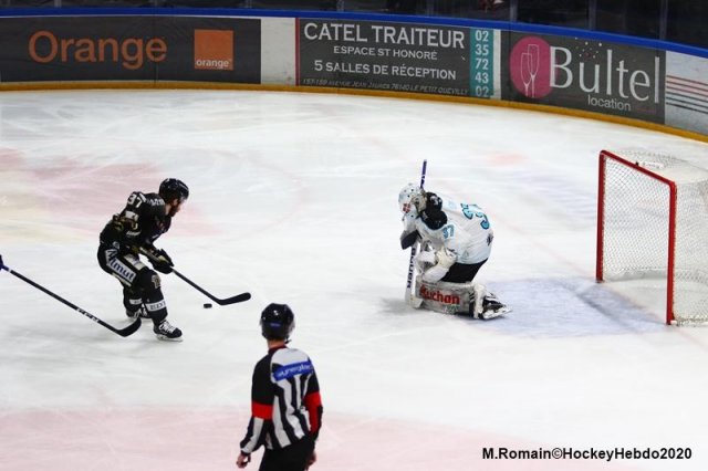 Photo hockey match Rouen - Gap  le 10/01/2020