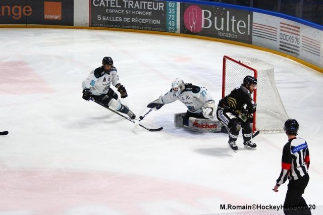 Photo hockey match Rouen - Gap  le 10/01/2020