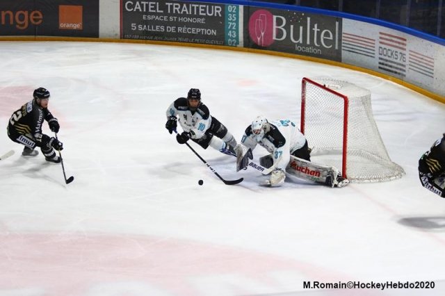 Photo hockey match Rouen - Gap  le 10/01/2020
