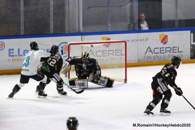 Photo hockey match Rouen - Gap  le 10/01/2020
