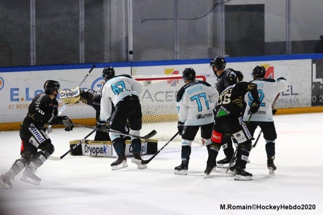 Photo hockey match Rouen - Gap  le 10/01/2020
