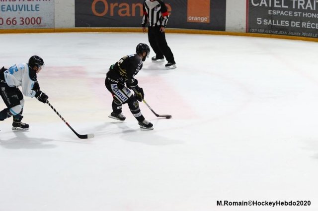 Photo hockey match Rouen - Gap  le 10/01/2020