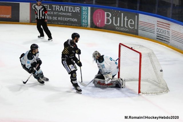 Photo hockey match Rouen - Gap  le 10/01/2020