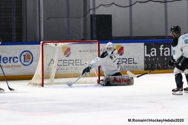 Photo hockey match Rouen - Gap  le 10/01/2020