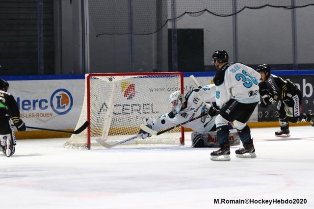 Photo hockey match Rouen - Gap  le 10/01/2020