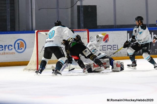 Photo hockey match Rouen - Gap  le 10/01/2020