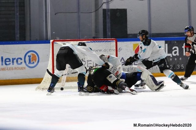 Photo hockey match Rouen - Gap  le 10/01/2020